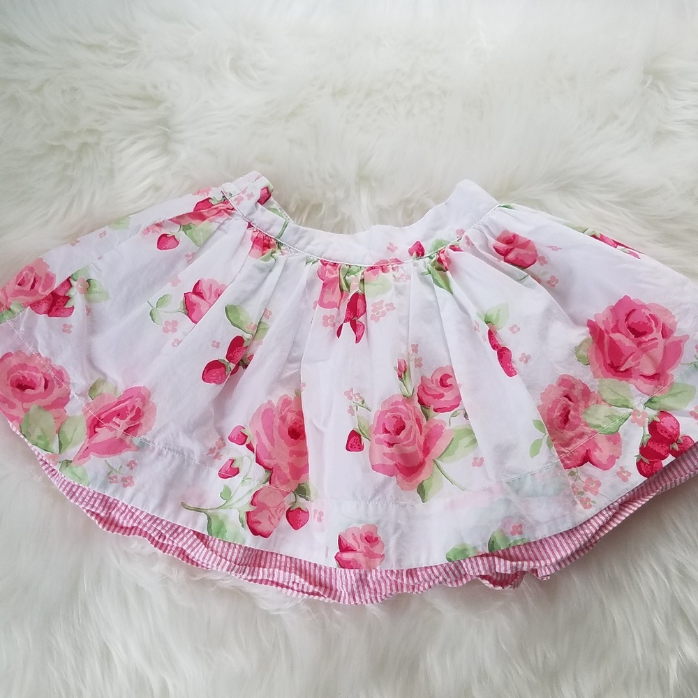 Janie and Jack Floral Skirt